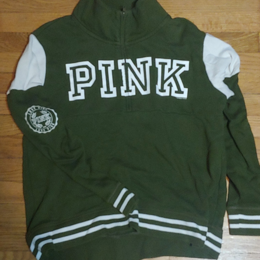 Victoria's Secret PINK! Half zip sweatshirt